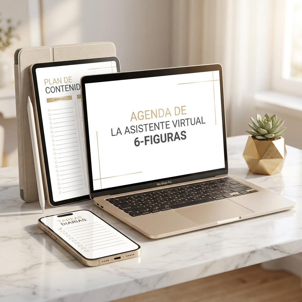 La Agenda de la Asistente Virtual 6-Figuras